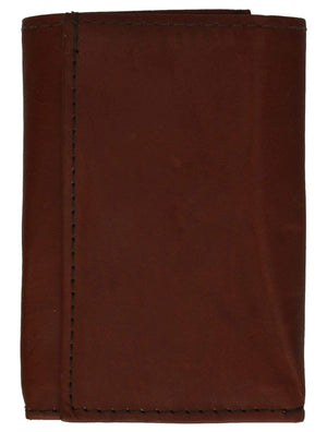 Genuine Cowhide Leather Keychain Holder Trifold Wallet 312 CF (C)-menswallet