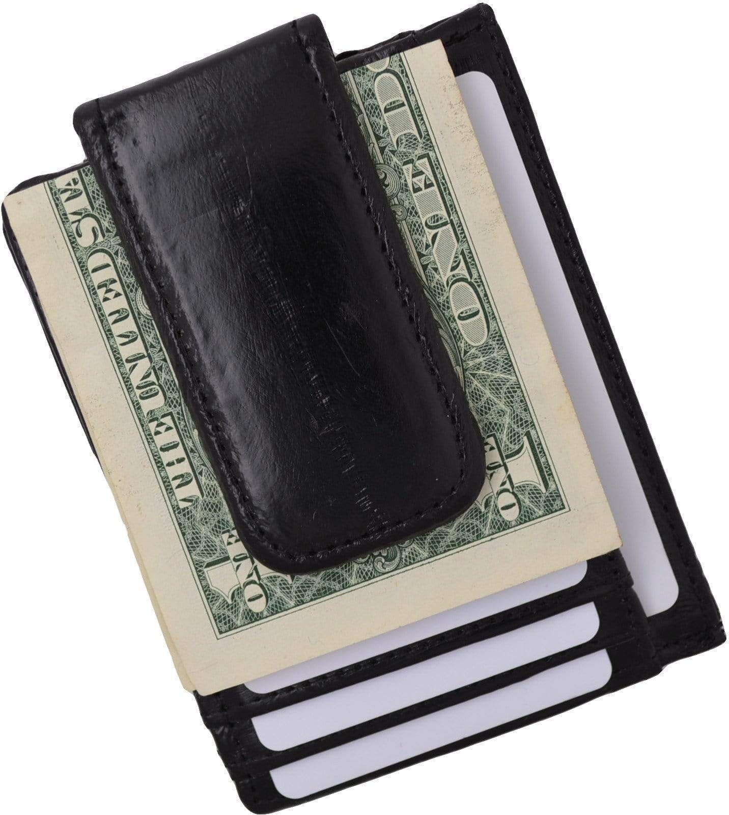 Wallets for Men Genuine Leather Pockets Credit/ID Cards Holder Purse Wallet  Front Pocket Wallet
