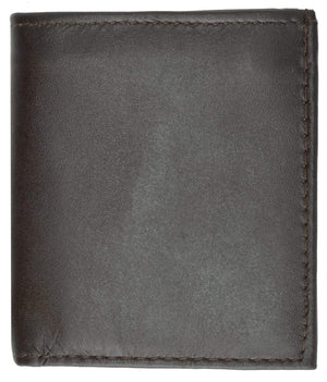Genuine Lambskin Soft Leather Bifold Credit Card L Shape Wallet 51-menswallet