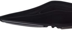 Genuine Lambskin Soft Leather Bifold Men's Wallet with Inner Zipper 1103-menswallet