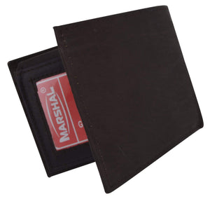Genuine Lambskin Soft Leather ID and Credit Card Bifold Wallet 1153-menswallet