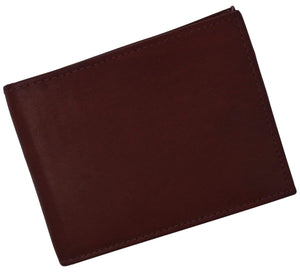 Genuine Leather Bifold Card ID Holder Double Wallet 2252-menswallet