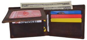 Genuine Leather Bifold Welcome to Orlando RFID Men's Wallet-menswallet