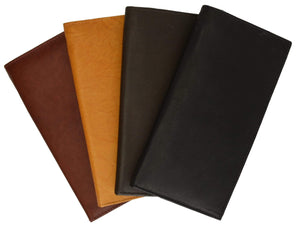 Genuine Leather Checkbook Cover Ladies Wallet Credit Card Holder 602 CF (C)-menswallet