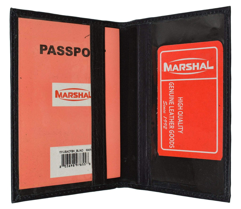Premium Leather Passport Holder - Travel Essentials - Black - RYAN London Premium Leather Passport Holder - Travel Essentials - Black - RYAN London