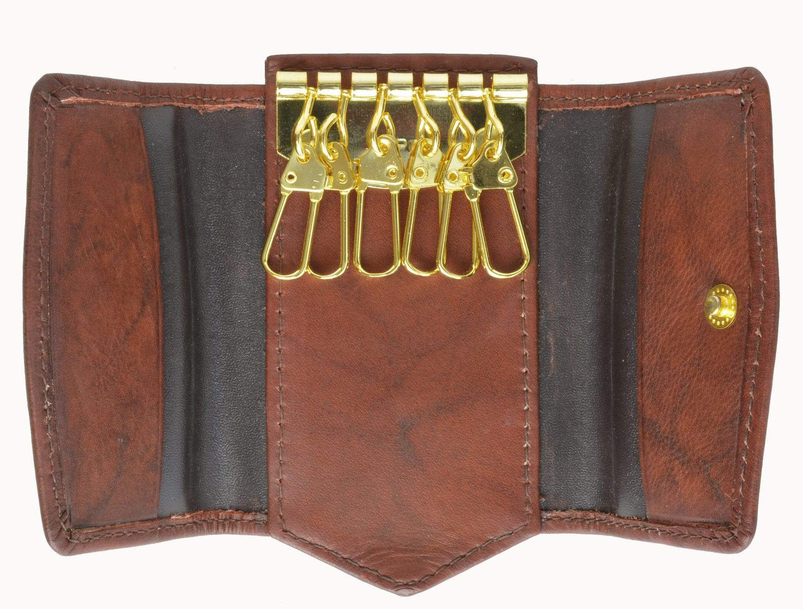 Wallet Keychain Chain Key chain. Crafted of fine cowhide leather