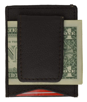 Magnetic Money Clip w/ credit card holder-menswallet