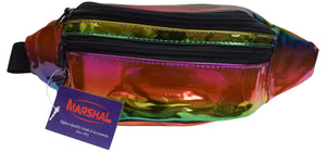 Marshal Holographic Rave Fanny Pack - Packs for festival women, men | Cute Fashion Waist Bag Belt Bags-menswallet