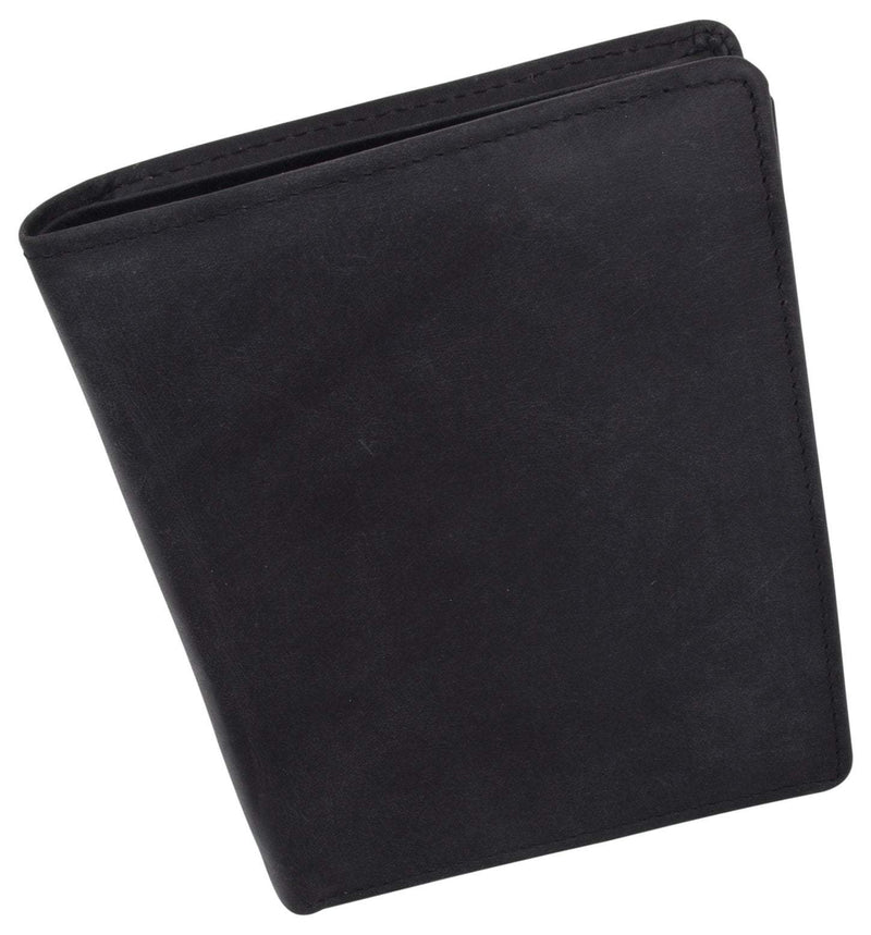 Hornbull Men's Aqua Blue Genuine Leather Wallet - RFID Blocking, Slim Design With Multiple Slots