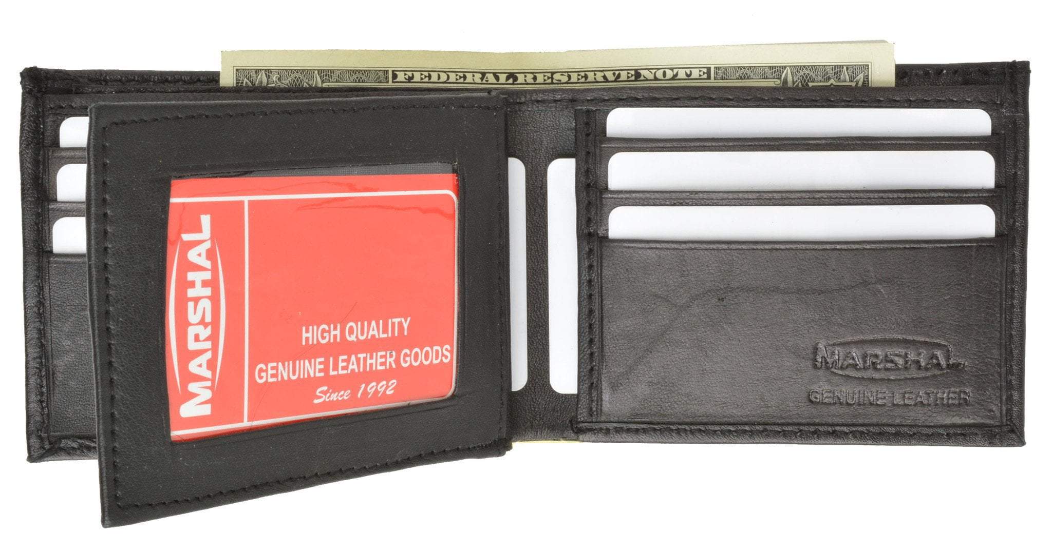 Genuine Leather Wallet Men Key Holder
