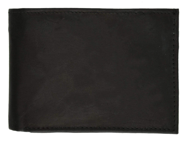 marshal-black-mens-genuine-leather-bifold-2-flap-up-id-card-holder ...