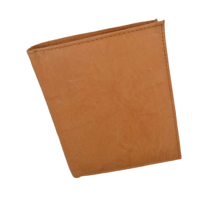 Mens Genuine Leather Bifold Wallet Slim Hipster Cowhide Credit Card and ID 2502 CF-menswallet