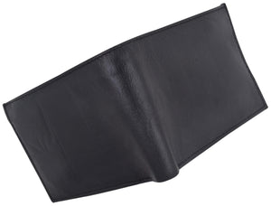 Mens Leather Change Pocket Bifold Wallet 1150-menswallet