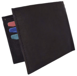 Mens Simple Classic Genuine Leather Bifold Wallet 58 CF-menswallet