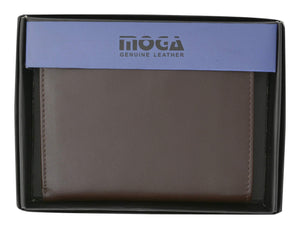 Moga European Hispter Bifold High End Leather Wallet with Coin Pocket 90518-menswallet