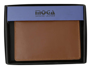 Moga European Hispter Bifold High End Leather Wallet with Coin Pocket 90518-menswallet