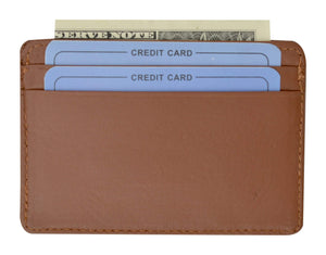 Moga High Quality Genuine Leather Slim Credit Card Holder 90170-menswallet