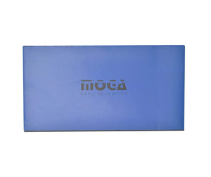 Moga Italian Design Handmade High End Leather Checkbook Cover Wallet Organizer with Credit Card Holder 90253-menswallet
