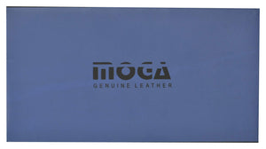 Moga Italian Design Mens Handmade Italian Design Leather Zip Around Bifold Wallet 91256-menswallet