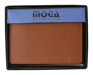 Moga Small Compact Credit Card ID Holder Wallet High End Leather 90074-menswallet