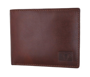 New Cavelio Multi Capacity Middle Flap ID Card Holder Bifold Wallet High Quality Genuine Leather 730052 (C)-menswallet
