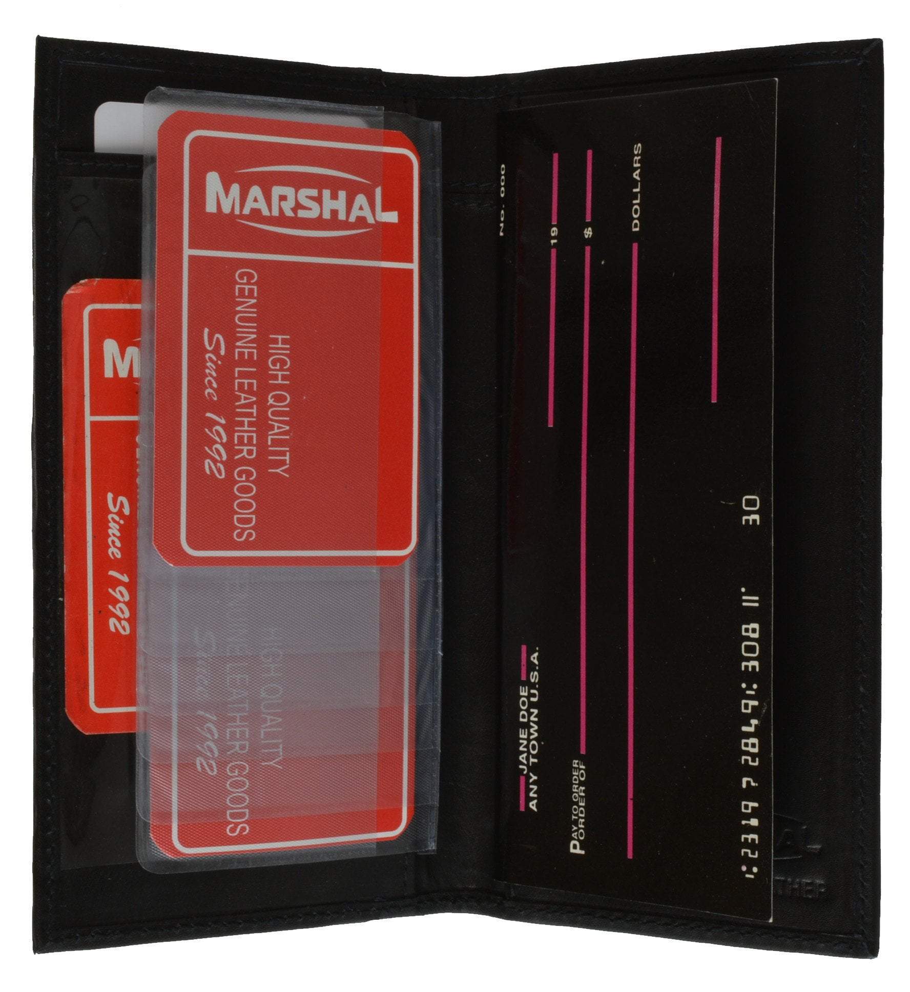 New Leather Checkbook Wallet and Credit Card Holder with Detachable Sleeve 3507 CF New Leather Checkbook Wallet and Credit Card Holder with Detachable Sleeve 3507 CF