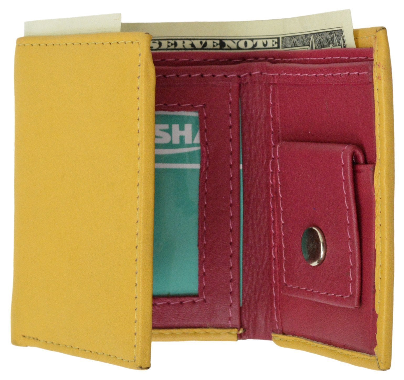 Premium Leather Children's Trifold Wallet Kids Wallet Multiple Colors P 825 CF-menswallet
