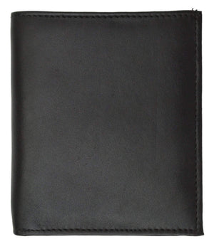 RFID Blocking Bifold Hipster Credit Card Wallet Premium Lambskin Leather RFID P 1502 (C)-menswallet