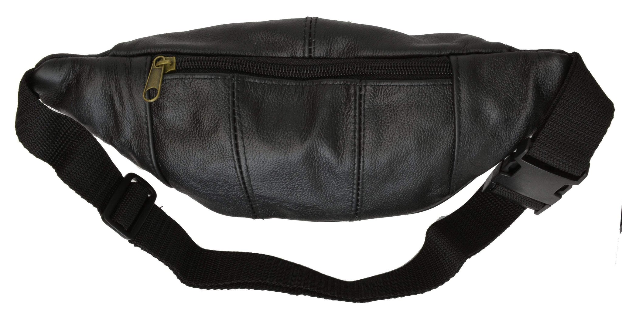 Slim Genuine Leather Waist Pouch Fanny Pack Multiple Colors - wallets for men's at mens wallet