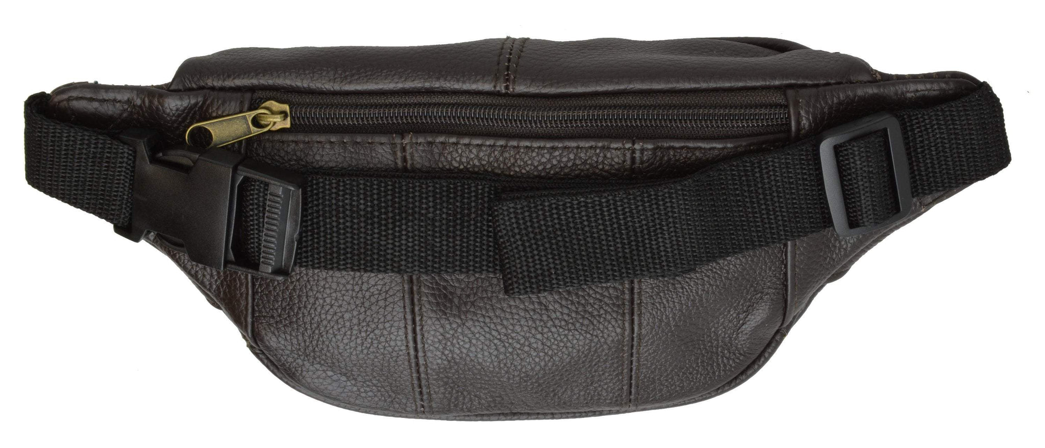 Slim Genuine Leather Waist Pouch Fanny Pack Multiple Colors - wallets for men's at mens wallet