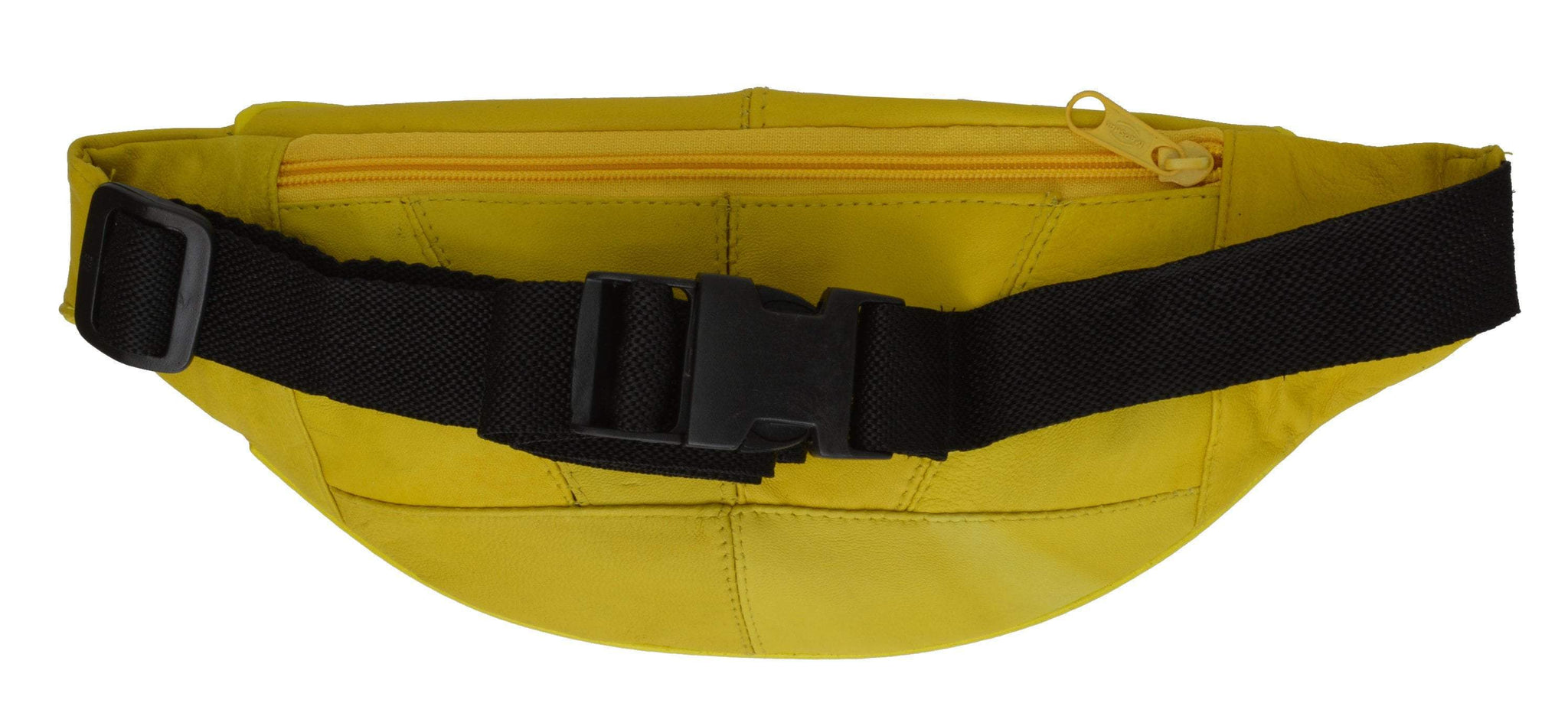 Slim Genuine Leather Waist Pouch Fanny Pack Multiple Colors - wallets for men's at mens wallet