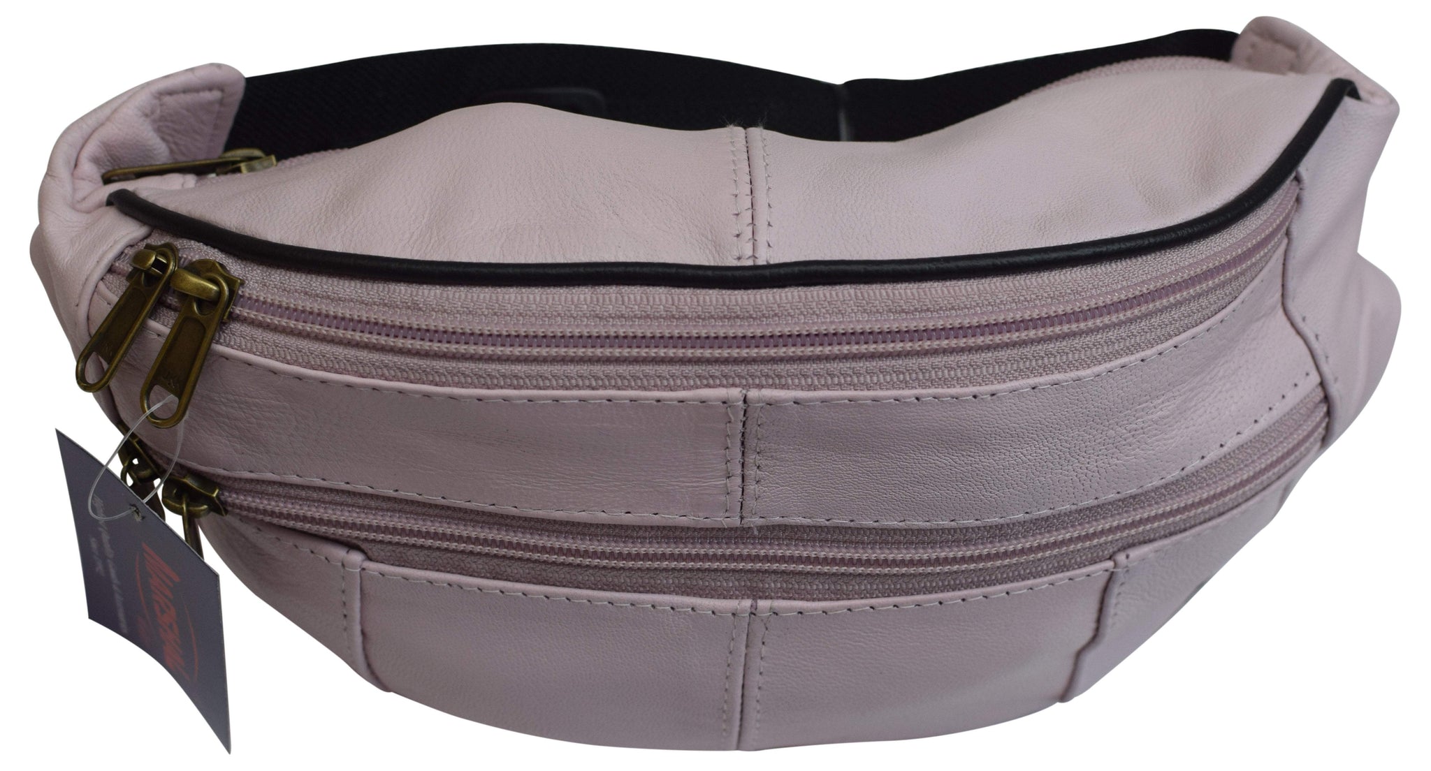 Slim Genuine Leather Waist Pouch Fanny Pack Multiple Colors - wallets for men's at mens wallet