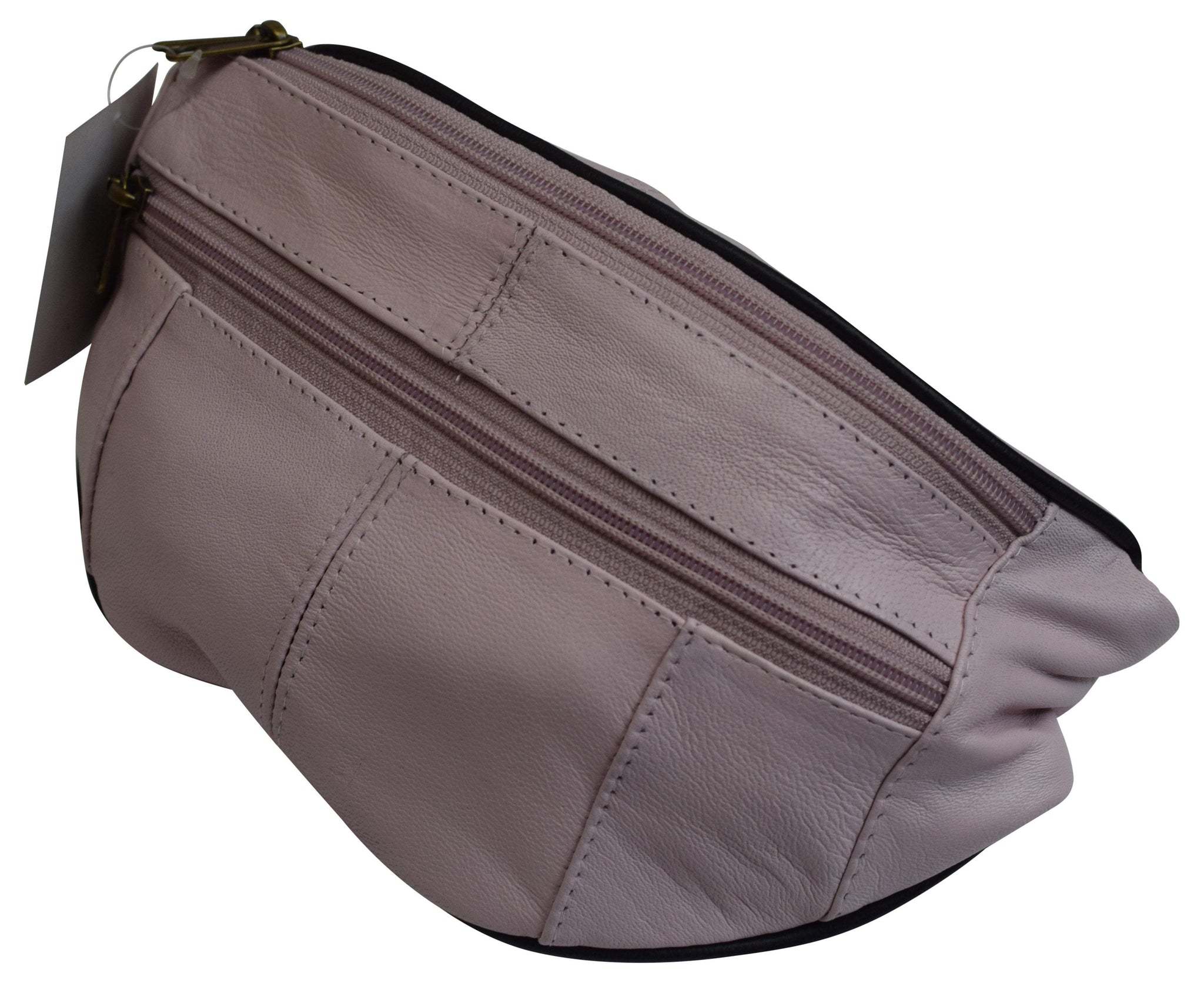 Slim Genuine Leather Waist Pouch Fanny Pack Multiple Colors - wallets for men's at mens wallet