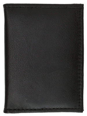 Slim Thin Leather Credit Card ID Mini Wallet Holder Bifold Driver's License Safe-menswallet