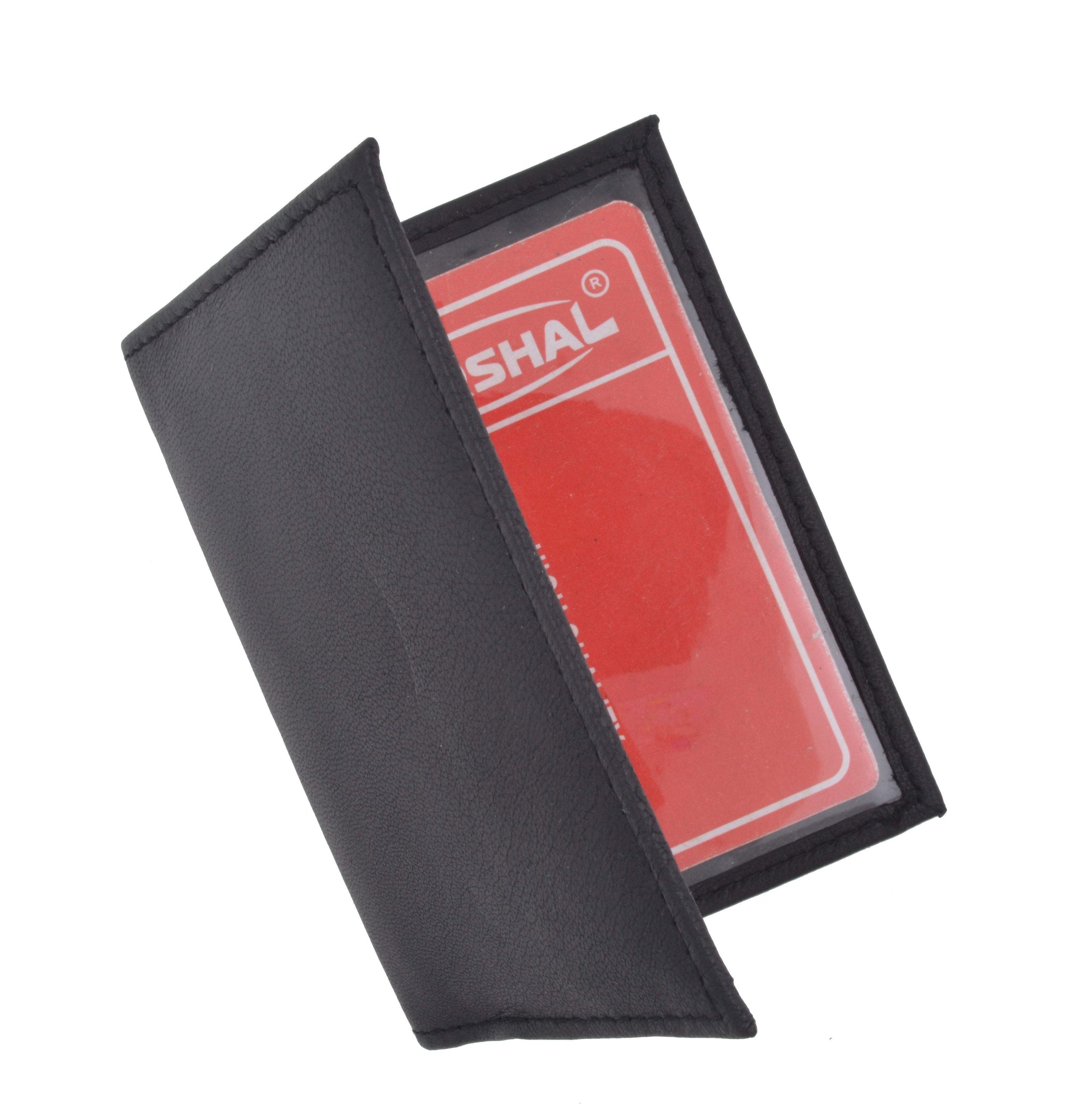 Slim Thin Leather Credit Card ID Mini Wallet Holder Bifold Driver's License Safe NEW COLORS 1515C