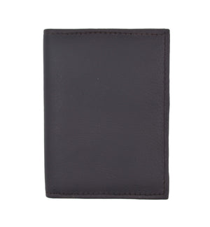 Slim Thin Leather Credit Card ID Mini Wallet Holder Bifold Driver's License Safe NEW COLORS 1515C-menswallet