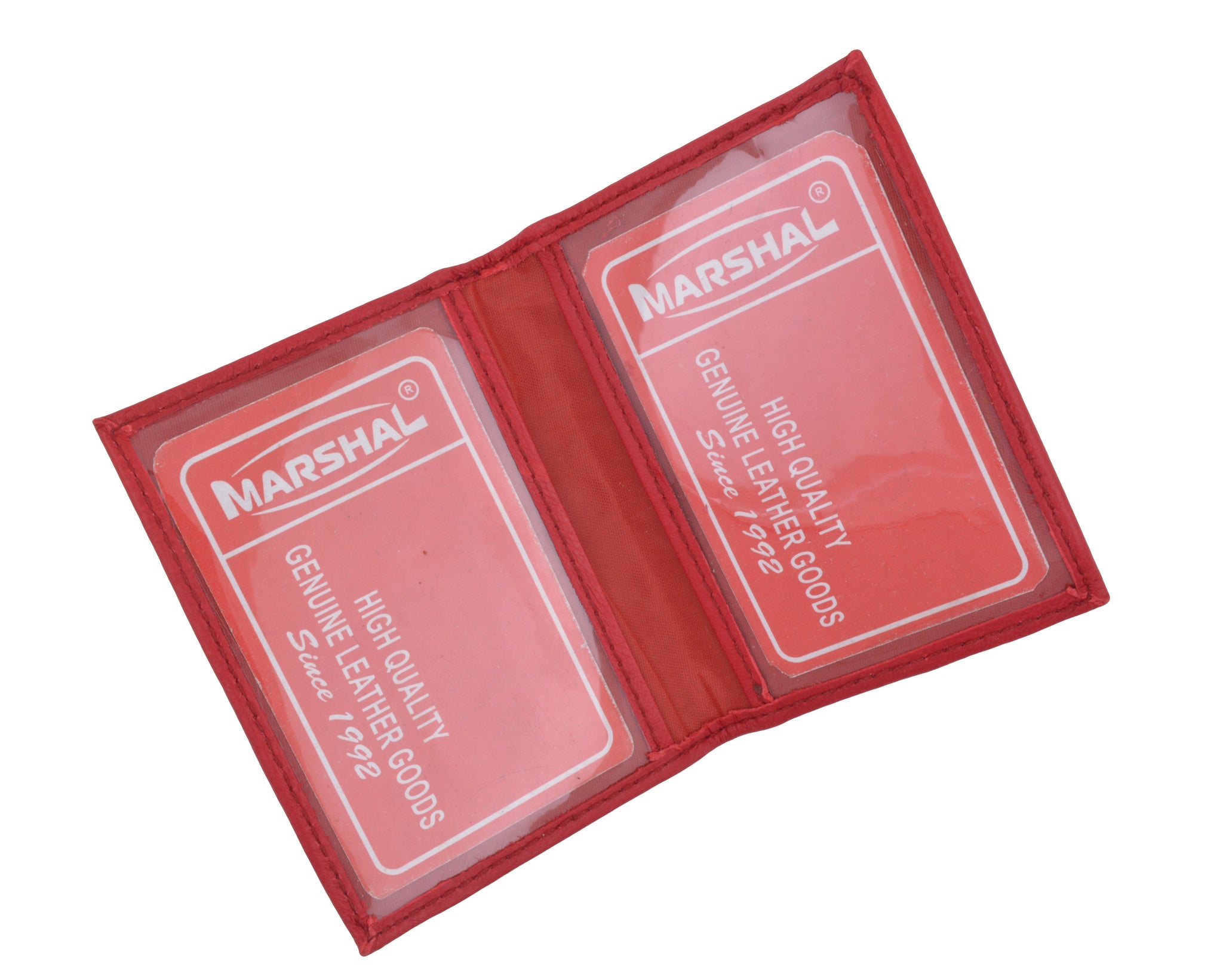 Slim Thin Leather Credit Card ID Mini Wallet Holder Bifold Driver's License Safe NEW COLORS 1515C