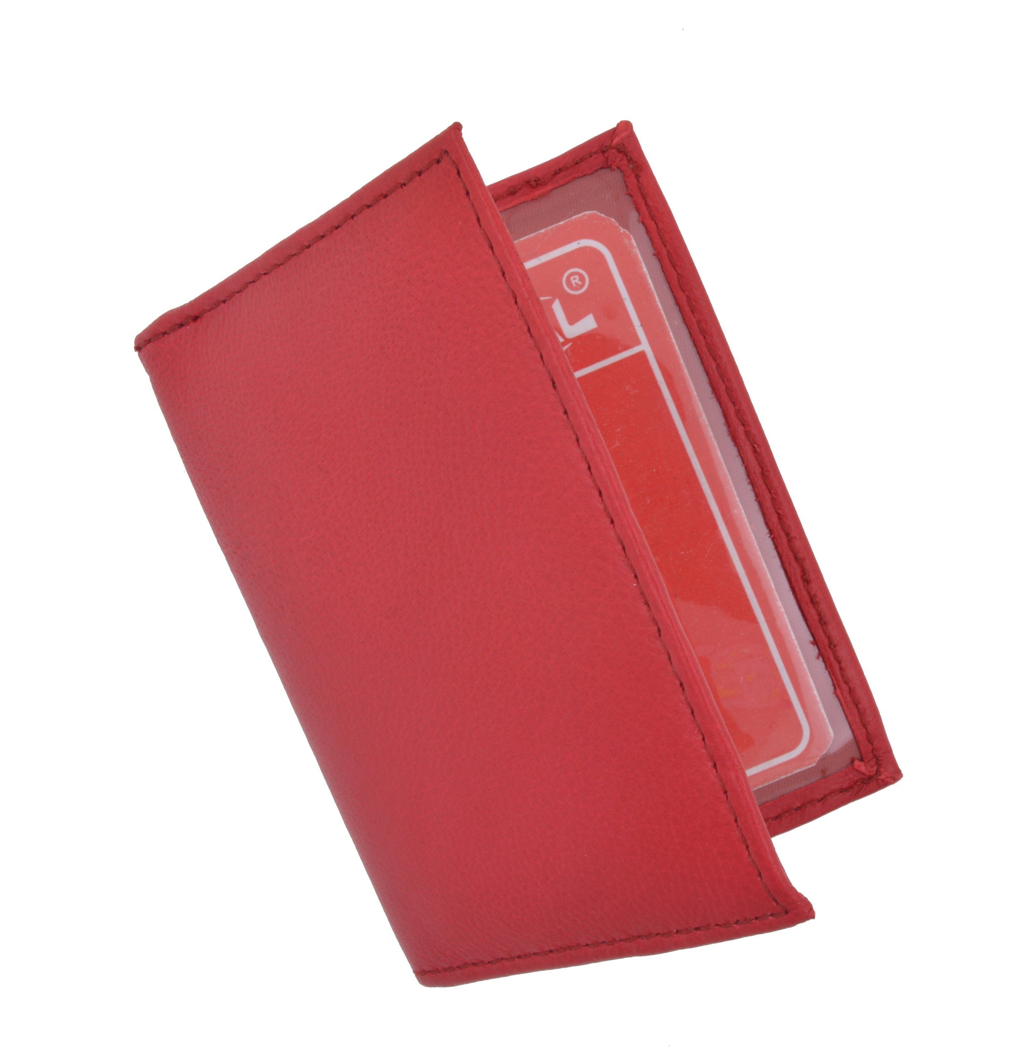 Slim Thin Leather Credit Card ID Mini Wallet Holder Bifold Driver's License Safe NEW COLORS 1515C