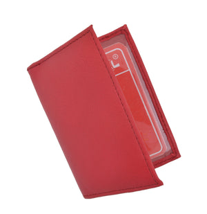 Slim Thin Leather Credit Card ID Mini Wallet Holder Bifold Driver's License Safe NEW COLORS 1515C-menswallet