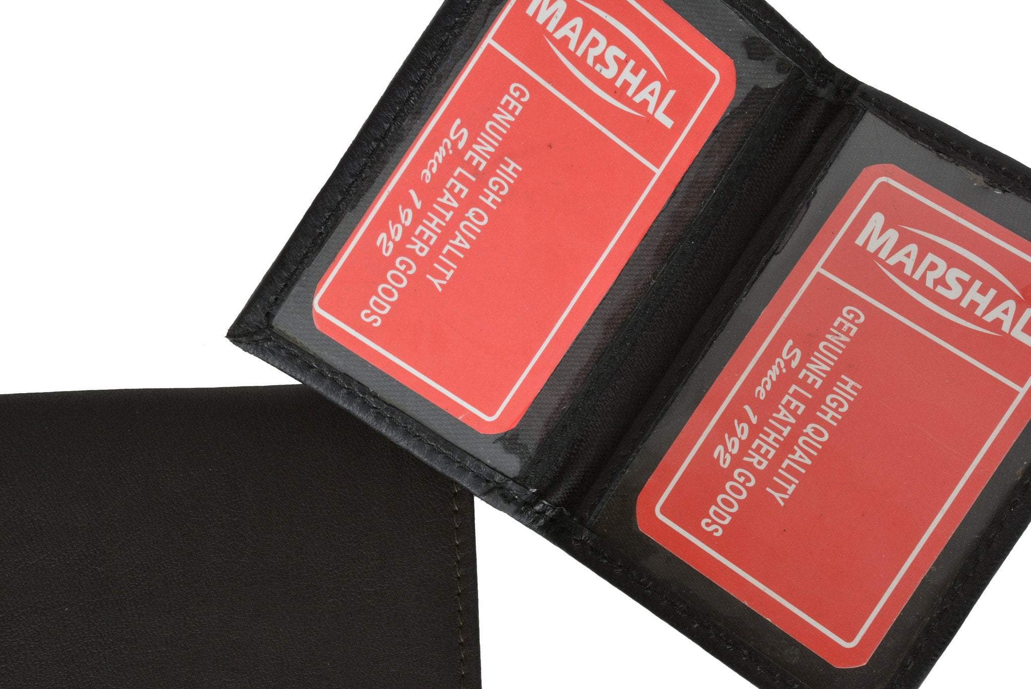 Leather Id Card Driving Wallets Holder