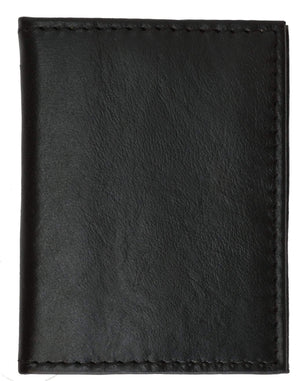 Small Mens Lambskin Leather Bifold Credit Card Holder with Flap Up 73 (C)-menswallet
