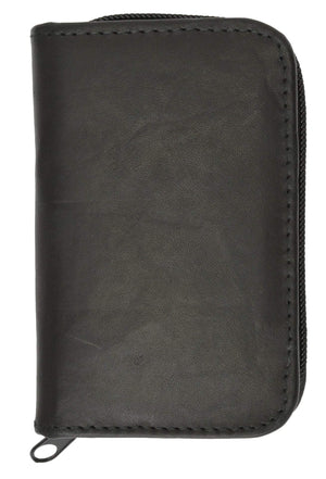 Small Zip Around Business Credit Card Holder Genuine Leather 670 CF (C)-menswallet
