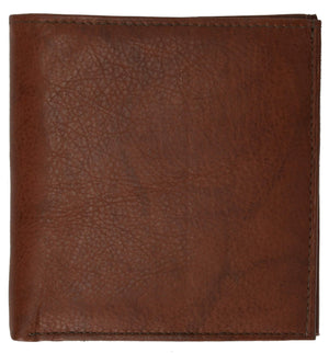 Top Grain Extra Capacity Leather Bifold Wallet with Credit Card Slots 3502 CF-menswallet