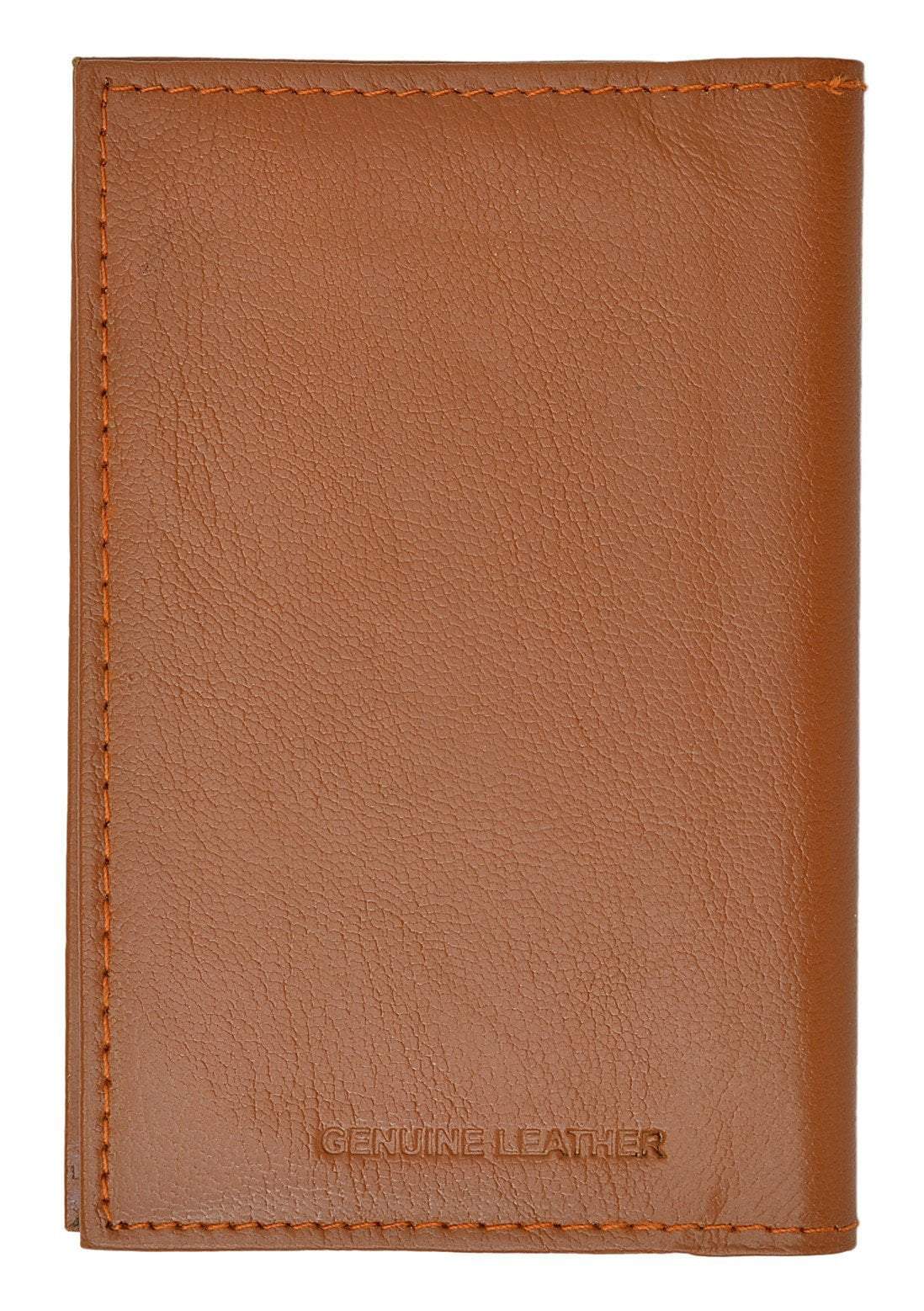 Travel Genuine Leather Passport Card Holder Case Protector Cover Organizer Wallet 151 CF BLIND (C) - wallets for men's at mens wallet