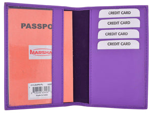 USA Gold Logo Travel Passport Card Holder Case Protector Cover Wallet 351 PU USA (C)-menswallet