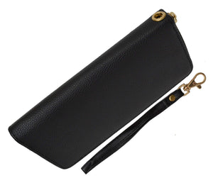 Women's Single Zip Around Wristlet Clutch Organizer Wallet 126-11876-7 (C)-menswallet