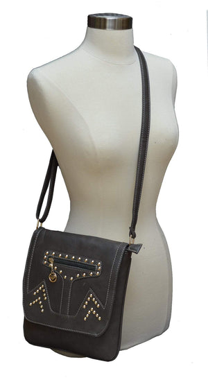 Womens Designer Cross Body Shoulder Handbag Ladies Purse W/ Adjustable Strap-menswallet