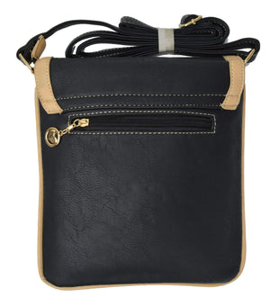 Womens Designer Cross Body Shoulder Handbag Ladies Purse W/ Adjustable Strap-menswallet