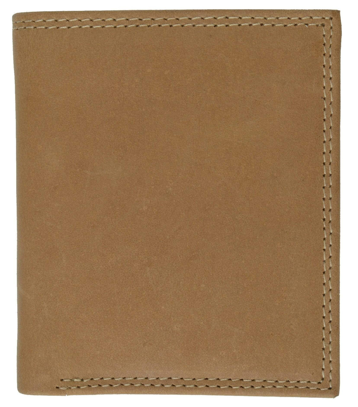 Leather Hunter Bifold Wallet-menswallet
