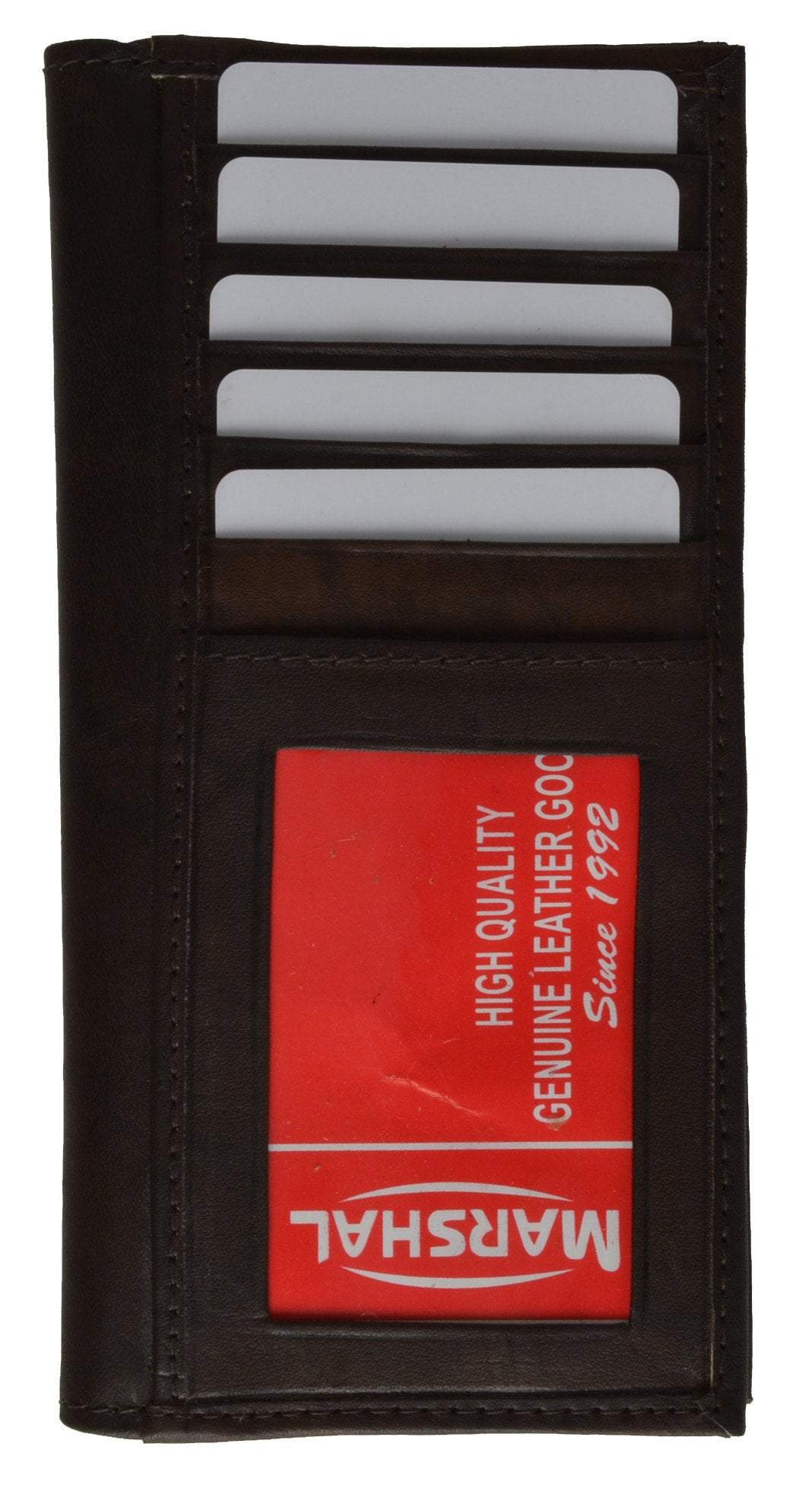 New Leather Checkbook Wallet and Credit Card Holder with Detachable Sleeve 3507 CF Brown New Leather Checkbook Wallet and Credit Card Holder with Detachable Sleeve 3507 CF Brown